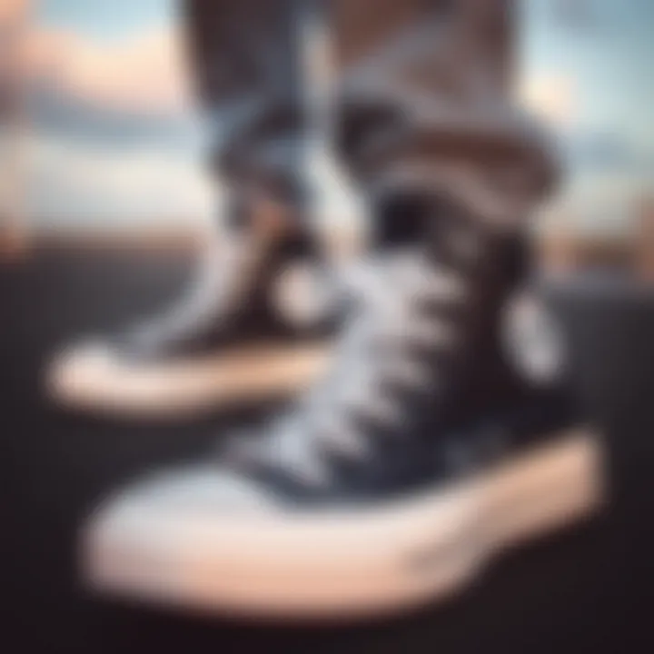 Magnificent The Enduring Appeal of Black and White High Top Converse for Men