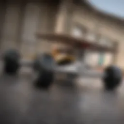 Overview of different skateboard trucks showing various designs