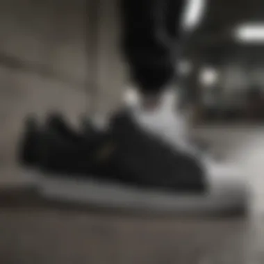 Adidas Superstar Black and White Shoes - Historical Roots