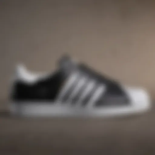 Adidas Superstar Black and White Shoes - Iconic Design