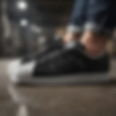 Adidas Superstar Black and White Shoes - Pop Culture Impact