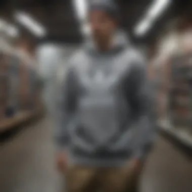Heritage of Adidas Sweatshirts in Skate Culture Historical adidas sweatshirt designs reflecting brand heritage in skate culture
