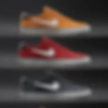 Comparative Analysis of Skate Shoe Models Comparison of Nike SB Heritage Vulc with other skate shoe models