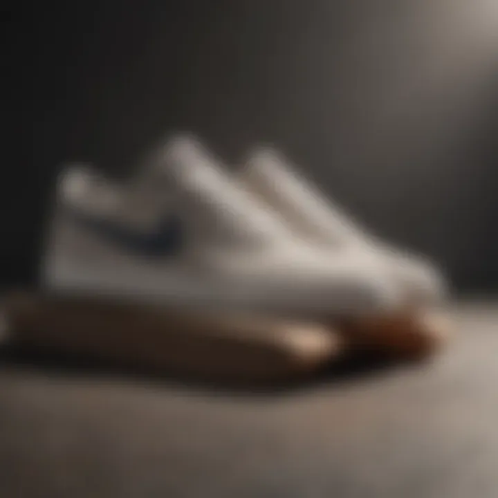 Nike SB Heritage Vulc in action on a skateboard