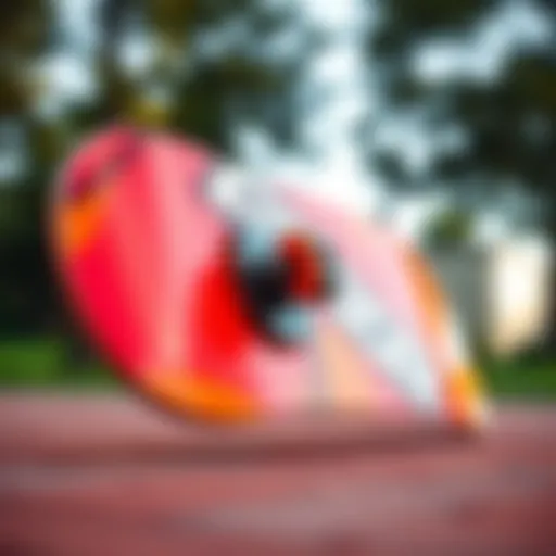 Stylish Arbor Skateboard Design Vibrant Arbor skateboard showcasing unique design