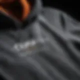 Champion Hoodie Fabric Texture