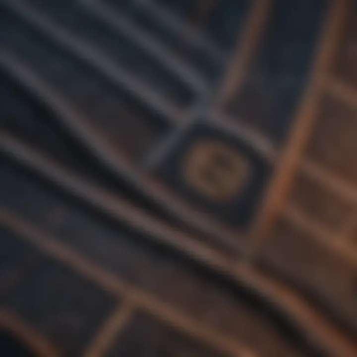 Close-up of the fabric texture of the Champion crewneck