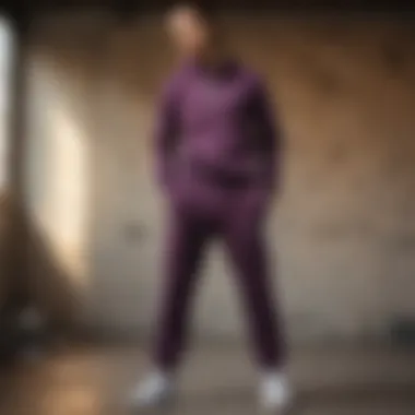 Chic Styling of Champion Vintage Dye Sweatpants Fashion enthusiast styling Champion vintage dye sweatpants