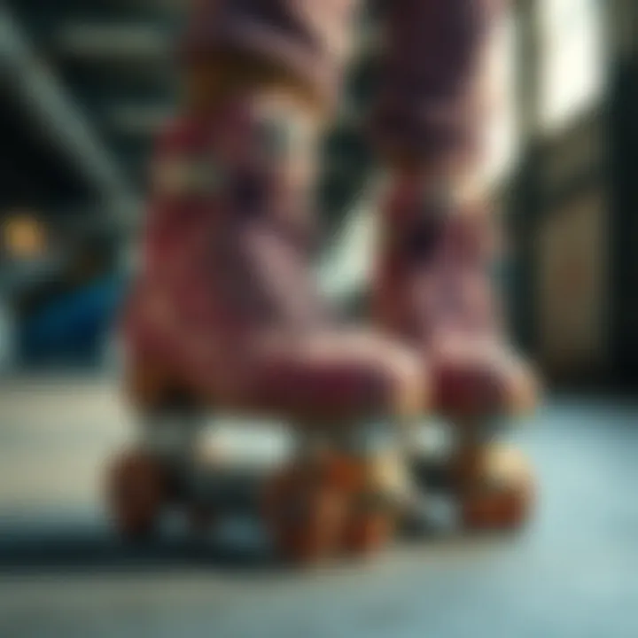 Premium Materials in Chayas Roller Skates Variety of materials used in Chayas roller skates