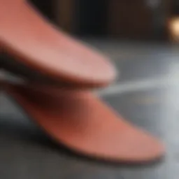 Illustration of advanced insole materials