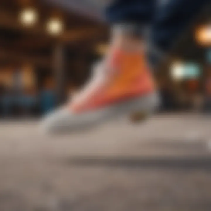 Comfortable Fit of Converse Platform Multicolor Shoes