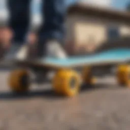 Various types of skateboards for young riders