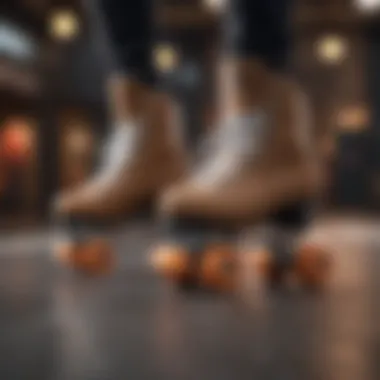 Cushioned Roller Skates