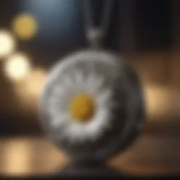 Delicate Daisy Locket Pendant