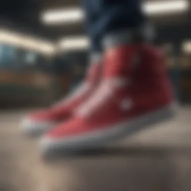 Discover Skateboarding Chic DC Shoes Hi-Tops Skateboarding Chic DC Shoes Hi-Tops