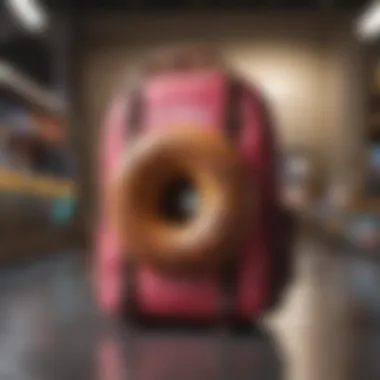 Quirky Fashion Statements Donut-Inspired Backpack Accessories