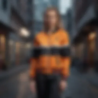 Athleisure Fusion Sporty-chic zip-up jacket and sweatpants combination