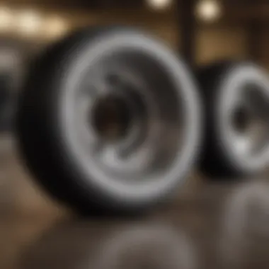 Precision Engineering of 60mm 78a Wheels Detailed view of 60mm 78a skateboard wheels on a skateboard