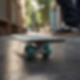 Cutting-edge skate blade design showcasing innovative materials