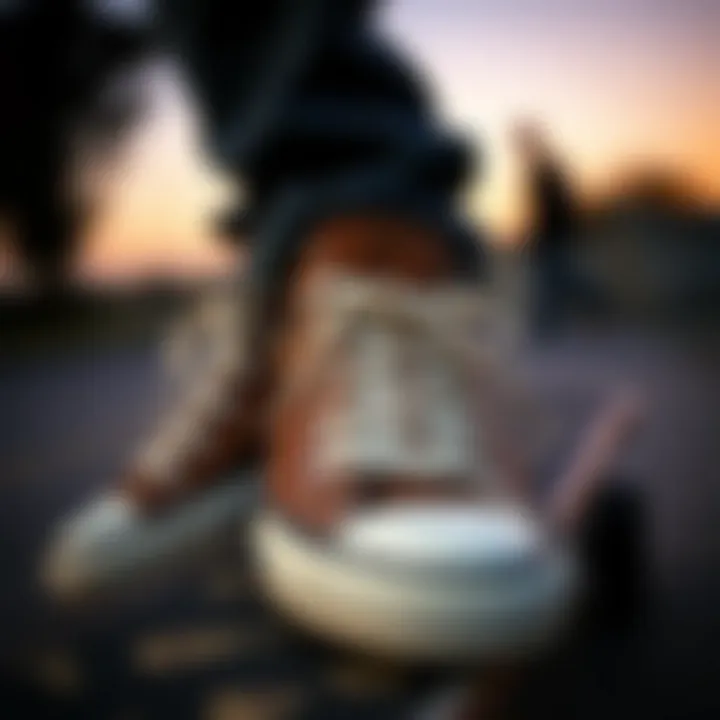 Notable Exploring Brown Converse with Hearts: A Unique Symbol in Skate Culture