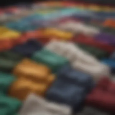 Color Palette Diversity in Bulk Sweatpants Variety of color options for bulk sweatpants displayed in a fashion-forward way