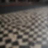 Iconic Checkerboard Pattern in Skateboarding Culture