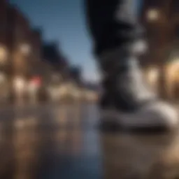 Converse Chuck Taylor All Star Wide in urban setting
