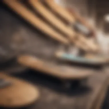 Diverse Fingerboard Selection Fingerboard shop exterior showcasing variety of boards