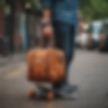 Skater Lifestyle: Herschel Bags in Action Skaters using Herschel bags as part of their lifestyle