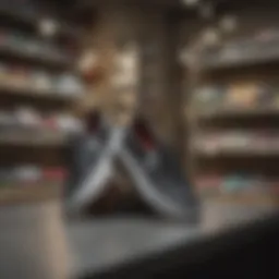 Vans slip-ons displayed in a trendy local store