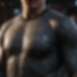 Abstract pattern design on a long sleeve gaming shirt