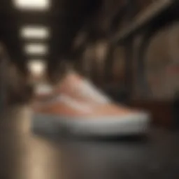 Dynamic display of new Vans footwear showcasing innovative designs.