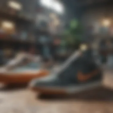 Sustainability in Nike SB Collage of sustainable products offered at Nike SB