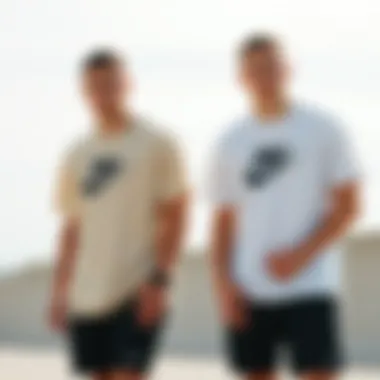 Comfortable and breathable Nike skate tees perfect for summer