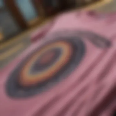 Vintage Pink Floyd tee featuring psychedelic patterns