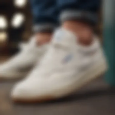 Exploring Reebok Off White Club C 85 Vintage Shoes for Men Summary