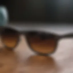 Sleek and Stylish Rubberized Ray Bans
