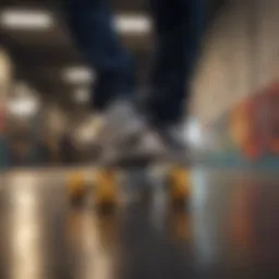 Abstract art inspired by skate trucks 8.25