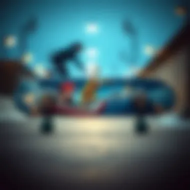 Personalized Skateboard Deck Design Customized skateboard deck with unique artwork