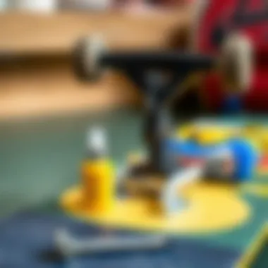 Vital Skateboard Maintenance Tools Skateboard maintenance tools like skate tool and cleaner