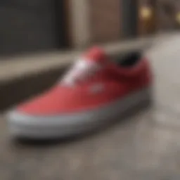 Vans classic footwear showcased in a stylish urban setting