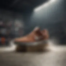 Dynamic performance features of Nike SB Max showcased in action