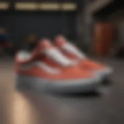 Vans Old Skool V skate shoe showcasing its iconic design