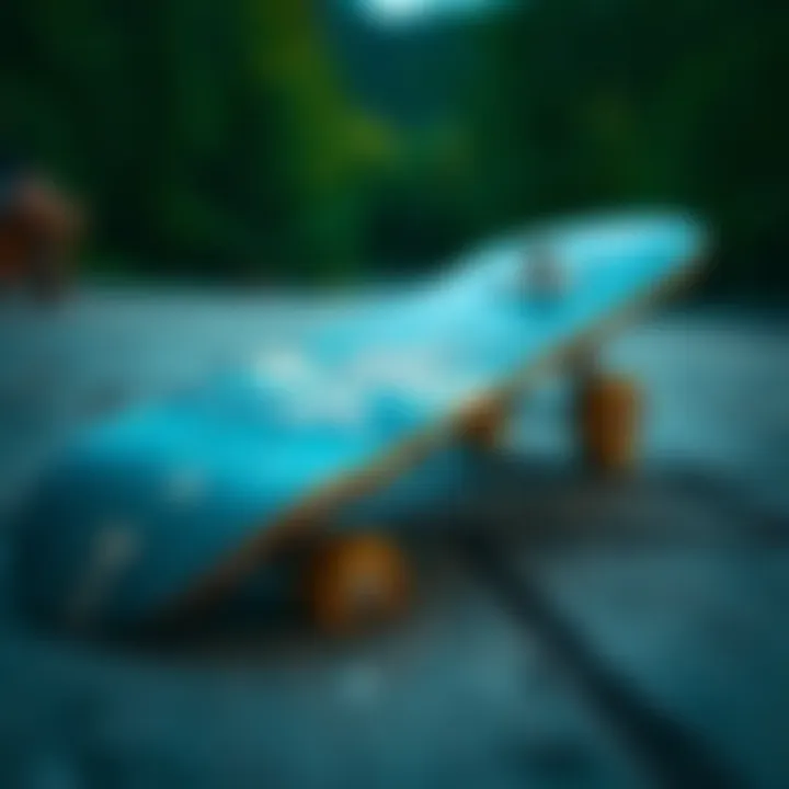 A collection of custom fingerboard decks with unique designs