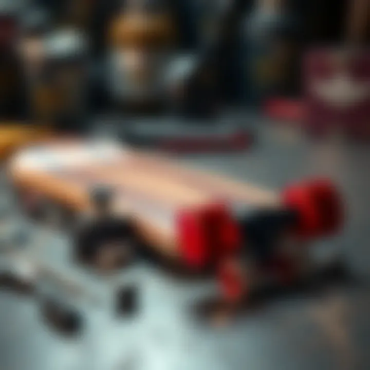 Maintenance tools and products for wood fingerboard decks