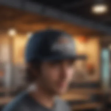 Vintage-Inspired Skateboarder Hat