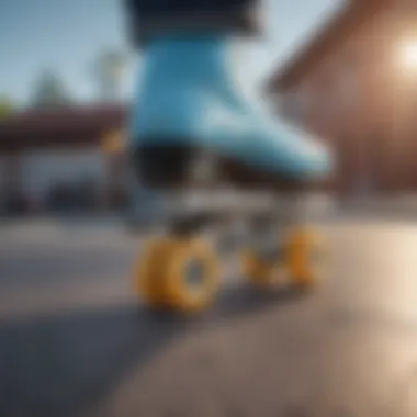 Sleek Design of Impala Skates in Sky Blue Sleek Design of Impala Skates in Sky Blue