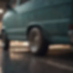 Close-up of fuzzy vans showcasing texture and design