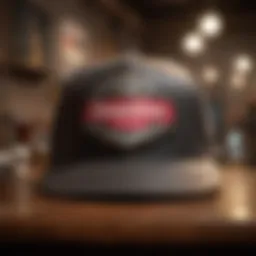 Iconic Hamms Beer Hat in Vintage Setting