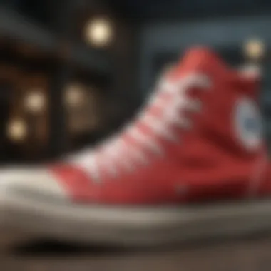 Artistry Revealed: High Converse Shoes Craftsmanship Craftsmanship of High Converse Shoes in Close-Up